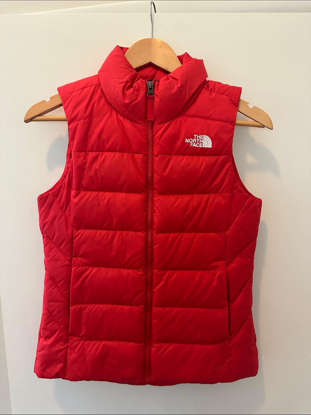 The North Face Red Quilted Insulated Vest